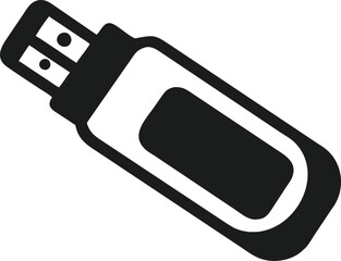 usb flash memory, pen drive icon