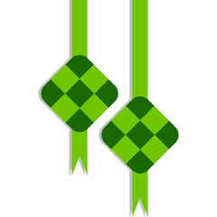 Ketupat Illustration