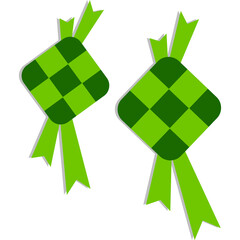 Ketupat Illustration