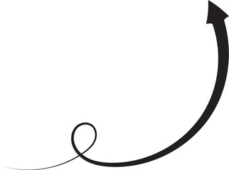 vector icon of a thin long arrow. Black arrows vector illustration. Icons isolated. black long arrow. modern sport icon