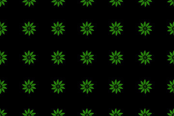 Flower pattern design. Background and card design.