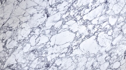 High-resolution and ultra-realistic top view of a white marble texture background showing smooth and elegant surface with fine patterns.