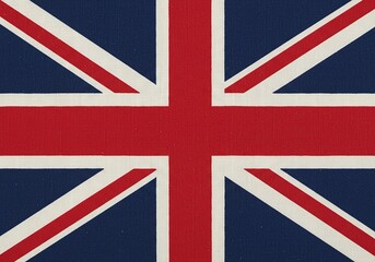 British Flag Wallpaper UK Union Jack Background, Patriotic Banner, National Symbol, Texture.