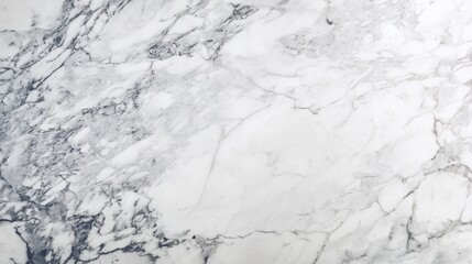 High-resolution and ultra-realistic top view of a white marble texture background showing smooth and elegant surface with fine patterns.