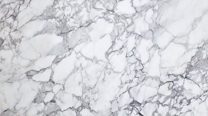 Obraz premium High-resolution and ultra-realistic top view of a white marble texture background showing smooth and elegant surface with fine patterns.