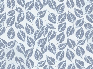 seamless pattern with flowers and leaves, floral pattern for textile design and digital papers, seamless background with leaves