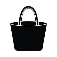 metal bucket isolated on white