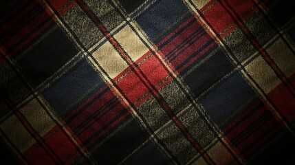 Traditional Tartan Fabric Texture Background for Timeless and Classic Design Ideas