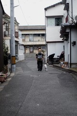 ペットと散歩
