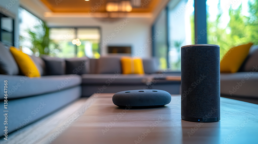 Poster an ai powered voice controlled personal assistant, scheduling appointments, sending messages