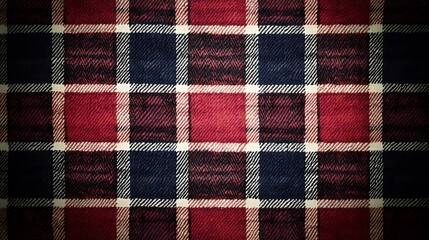 Traditional Tartan Fabric Pattern Background with Intricate Seamless Detailing