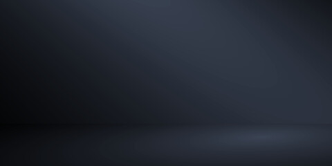 Black background. Empty red room abstract background for the display of your product. 3D rendering.