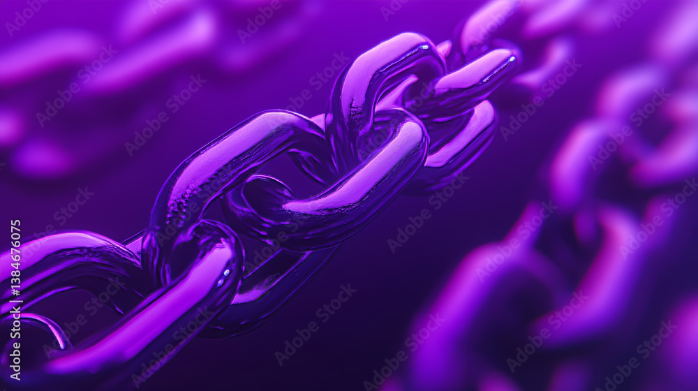 Poster secure virtual private network connection concept. isometric vector illustration in ultraviolet colo