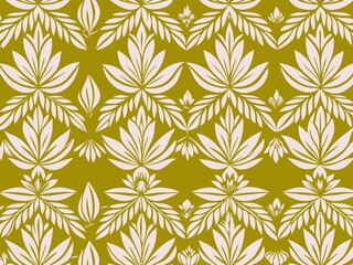 Fototapeta premium seamless floral background, seamless floral pattern, seamless pattern with flowers