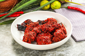 Indian cuisene - tandoori Chicken 65