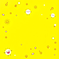 yellow flower background