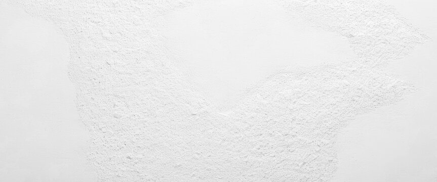 Clean white backdrop showcasing delicate texture patterns. Realistic wall photo background, With detailed and sharp texture. Background for banners.