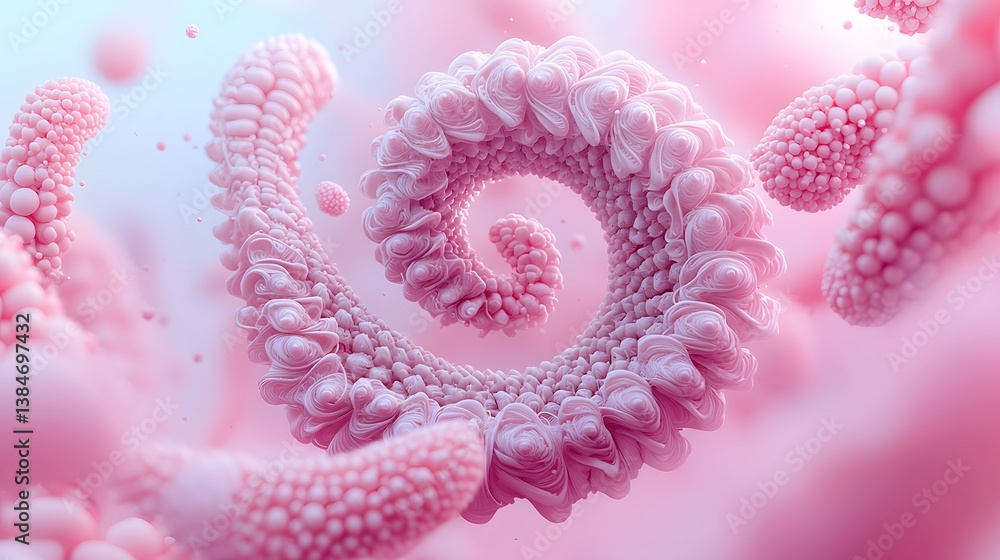 Poster metamorphic forms, infinite loops of transformation, pulsating organic elements, morphing ethereal g
