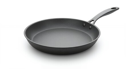 Sleek non-stick frying pan embodying culinary finesse and kitchen appliance design