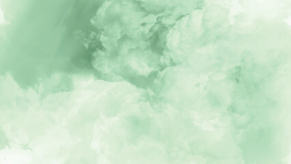 Fototapeta premium Soft Green Cloud Texture Background
