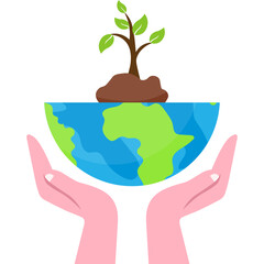 Reforestation Illustration