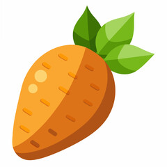 orange fruit with leaves