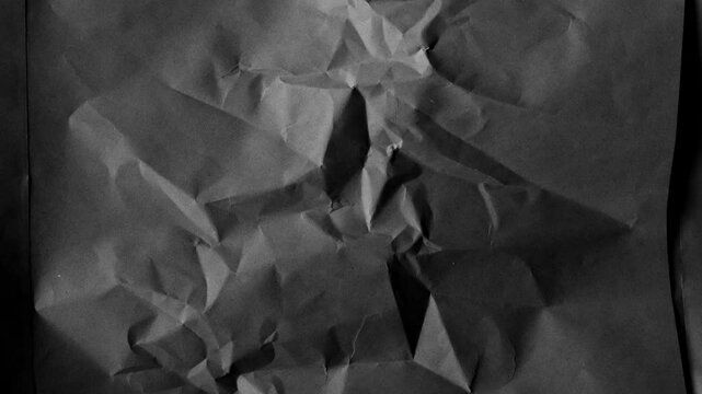 Heavy Wrinkled Crease Paper Background