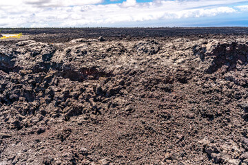 Lava Rock Formation in Hawaii Volcanoes National Park