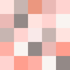 Pattern with pastel color squares. Endless checker texture. Print for home textile, women's wear, stationery, scrapbook paper, wrapping paper.
