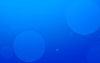 Blue abstract background with blurry circles for dreamy designs. Suitable for web banners, social media graphics, or artistic prints.