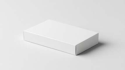 Fototapeta premium Blank white cardboard box (55)