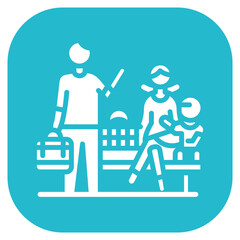 Family Picnic Icon