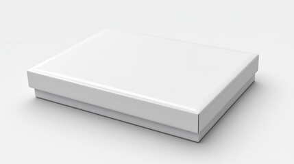 Naklejka premium Blank white gift box (24)