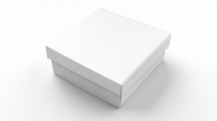 Fototapeta premium Blank white gift box (26)