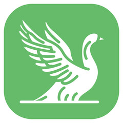 Goose Vector Icon