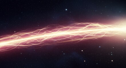 Cosmic Ember's Trail AI Generated