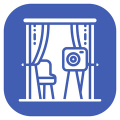 Fototapeta premium Photo Booth Icon