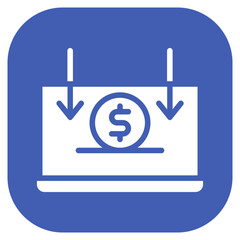 Digital Savings Vector Icon