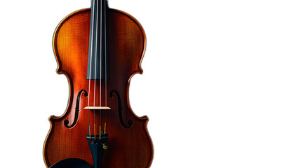 A violin string placed against a solid black background