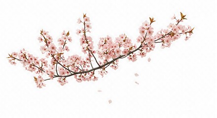 Ephemeral Blossom Dance AI Generated