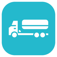 Jet Fuel Truck Icon