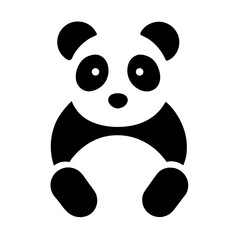 Fototapeta premium Cartoon Hand Vector Illustration With Five Fingers Outline Style Isolated On White