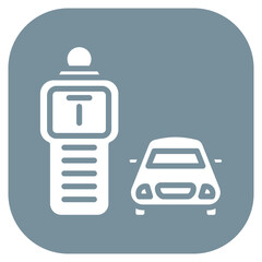 Speed Gun Vector Icon
