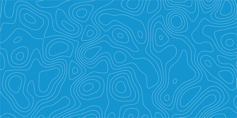 Modern contour map illustration with topographic inspiration and line texture

