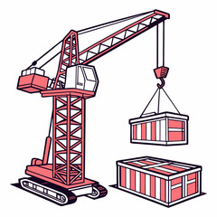 crane with a crane