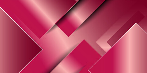 Obraz premium red Grunge background with stripes. Grungy damaged wallpaper with geometrical shapes.