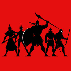 santa claus and reindeer