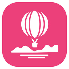 Weather Balloon Vector Icon