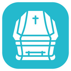 Sealed Casket Vector Icon