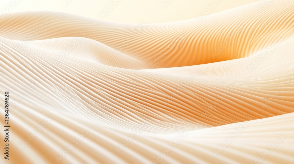 Poster abstract beige wavy lines background with smooth transitions and textures